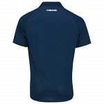 Head Performance Polo Shirt Dark Blue